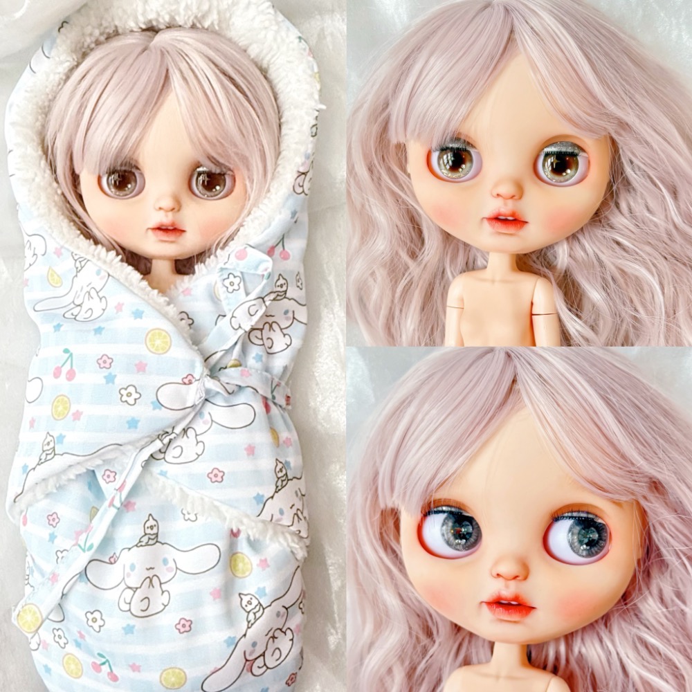 小布娃娃正拼改娃 Blythe 普肌 附假髮、保護袋、手組-細節圖5