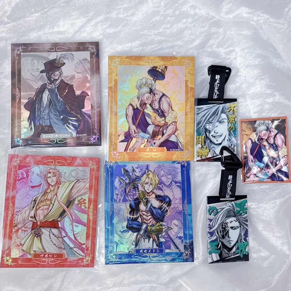 台現🇹🇼終末的女武神 潮衍 正版週邊 壓克力行李牌 色紙-細節圖2