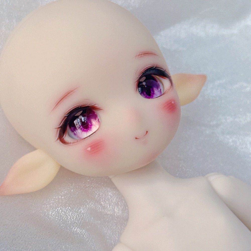 美品✨Tinyfox 白肌帶妝頭 六分整娃 lottiesugardoll-細節圖2