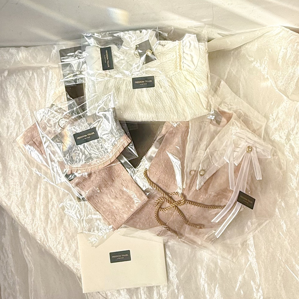 精品✨Freedom teller 70BJD粉桔梗禮服大全套 Lisianthus-細節圖2