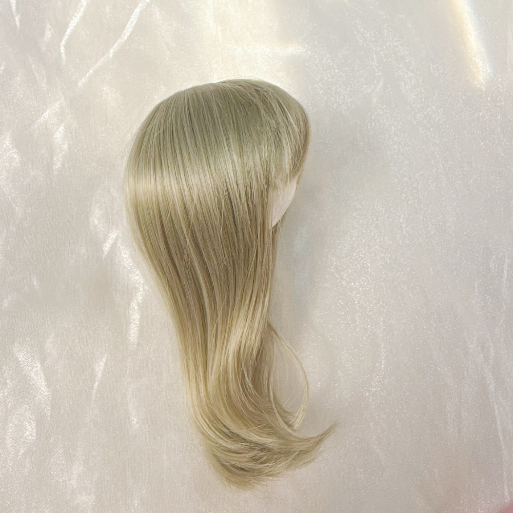 台現✨3分 高溫絲及肩髮 悶青色 bjd 假髮 ms沙龍-細節圖6