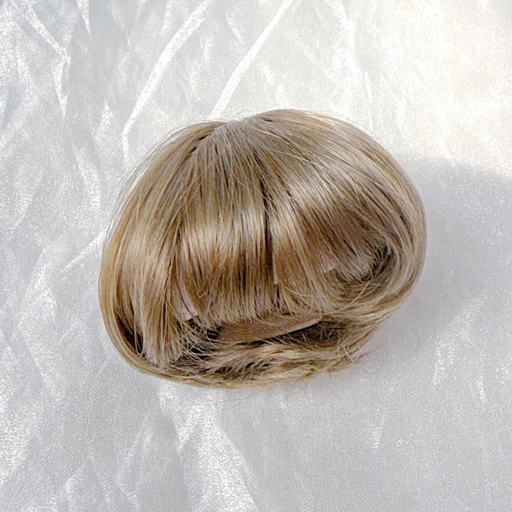 美品🇰🇷dollmore 3分 saiz cut bjd 假髮 金棕-細節圖6