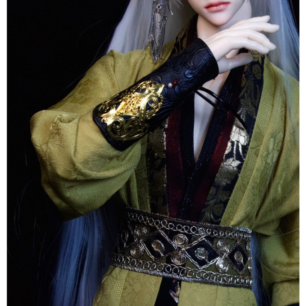 美品✨昀闕 迦陵頻 《黑大袖版》大三分bjd 古風娃衣 70-73通穿-細節圖3