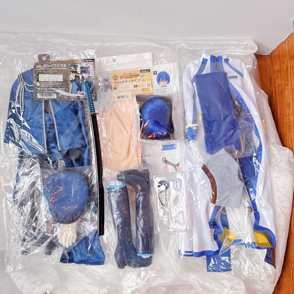 美品🎧volks ddb Kaito大全套+千本櫻衣鞋 vocaloid dollfie dream-細節圖4