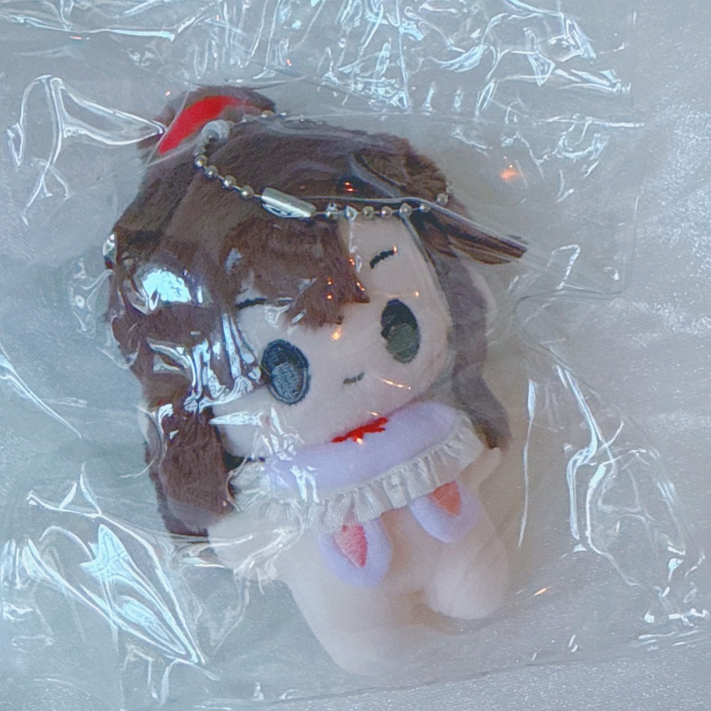 台現🇹🇼魔道祖師 amiami 限定 8公分毛絨娃 吊飾娃 藍忘機 魏無羨 忘羨-細節圖3