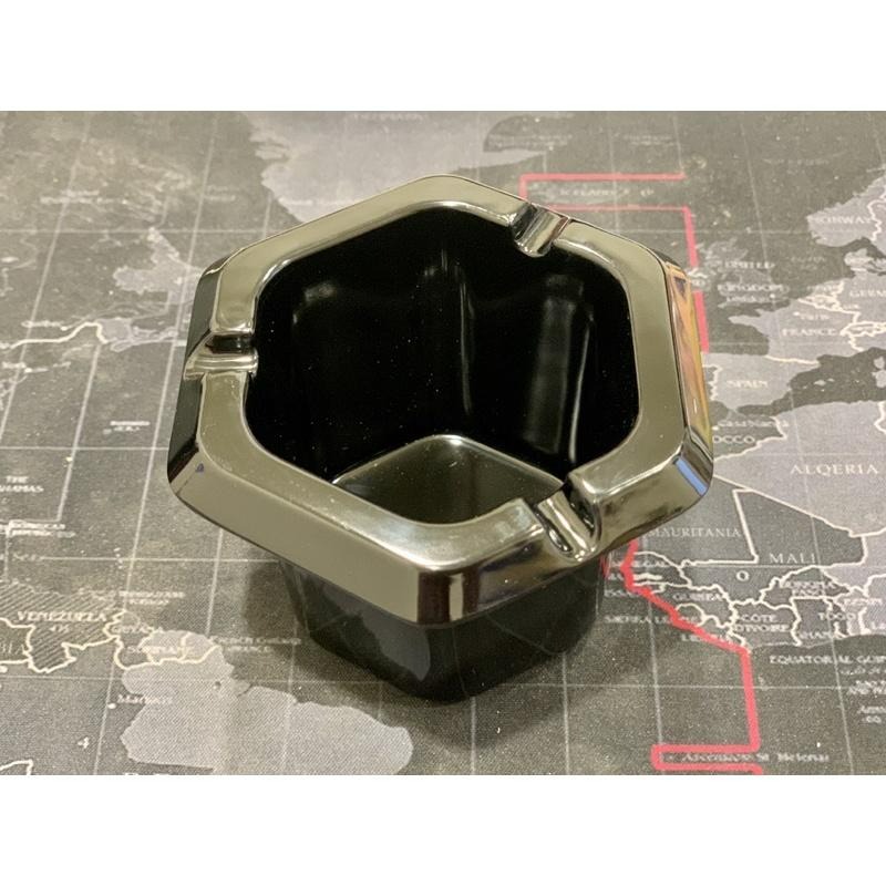 錦楓 必勝麻將桌六角煙灰缸 菸灰缸 美耐皿 麻將桌專用 車用 可置放於杯架-細節圖3