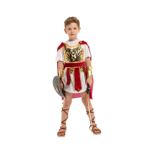 現貨台灣-萬聖節服裝,兒童變裝服-兒童羅馬戰士服裝-羅馬勇猛小戰士