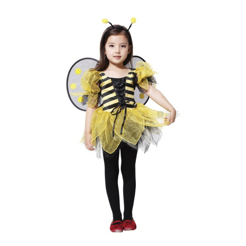現貨台灣-萬聖節服飾,蜜蜂服裝.兒童變裝服/網紗可愛蜜蜂裝