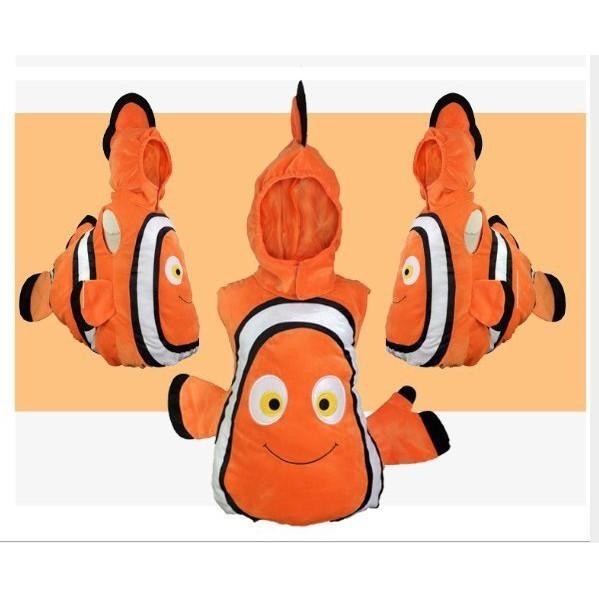 ☆瘋狂派對☆萬聖節服裝-萬聖節裝扮/尼莫服裝/兒童變裝服-海洋動物服裝/小丑魚服裝-細節圖2