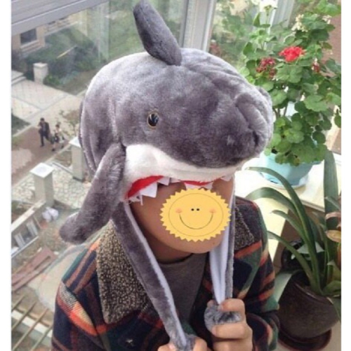 現貨台灣-舞會道具.派對用品.鯊魚帽,各類動物帽/鯊魚頭套