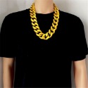 現貨台灣-直播道具/道具金項鍊/假金項鍊/誇張金項鍊/塑膠金項鍊-規格圖2