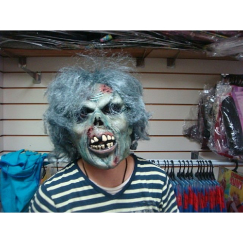 現貨台灣-萬聖節面具,年終尾牙,可愛,恐怖,乳膠面具/恐怖人頭面具