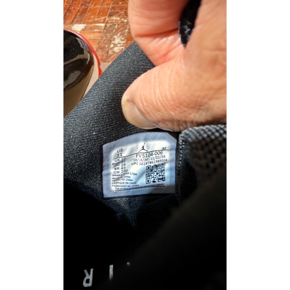 [強強賣場］Jordan 11 Retro Low Bred 29CM 日本購入-細節圖7