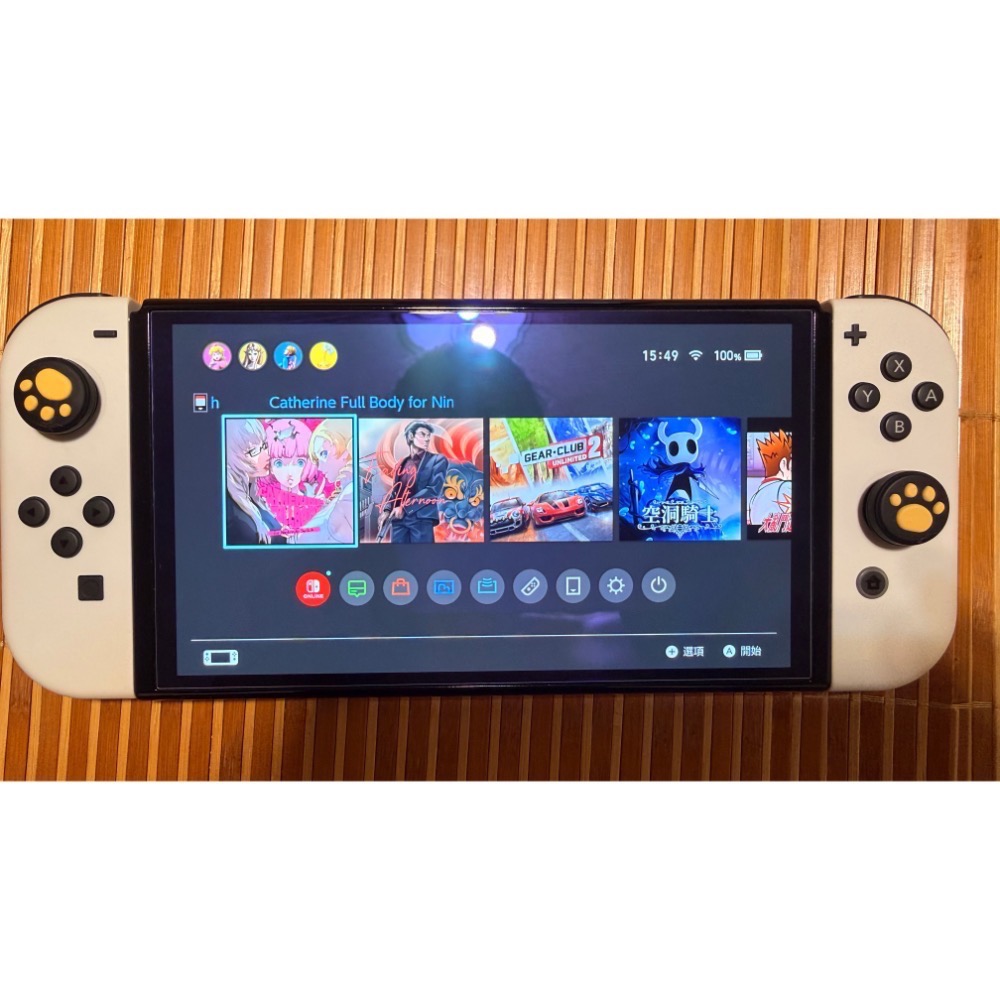 日版 NS NINTENDO Switch OLED 中古 二手-細節圖2