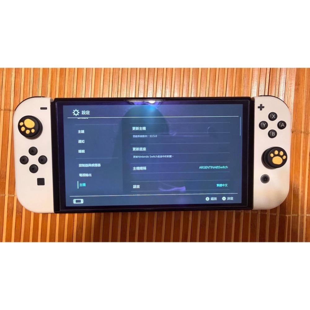 日版 NS NINTENDO Switch OLED 中古 二手-細節圖4