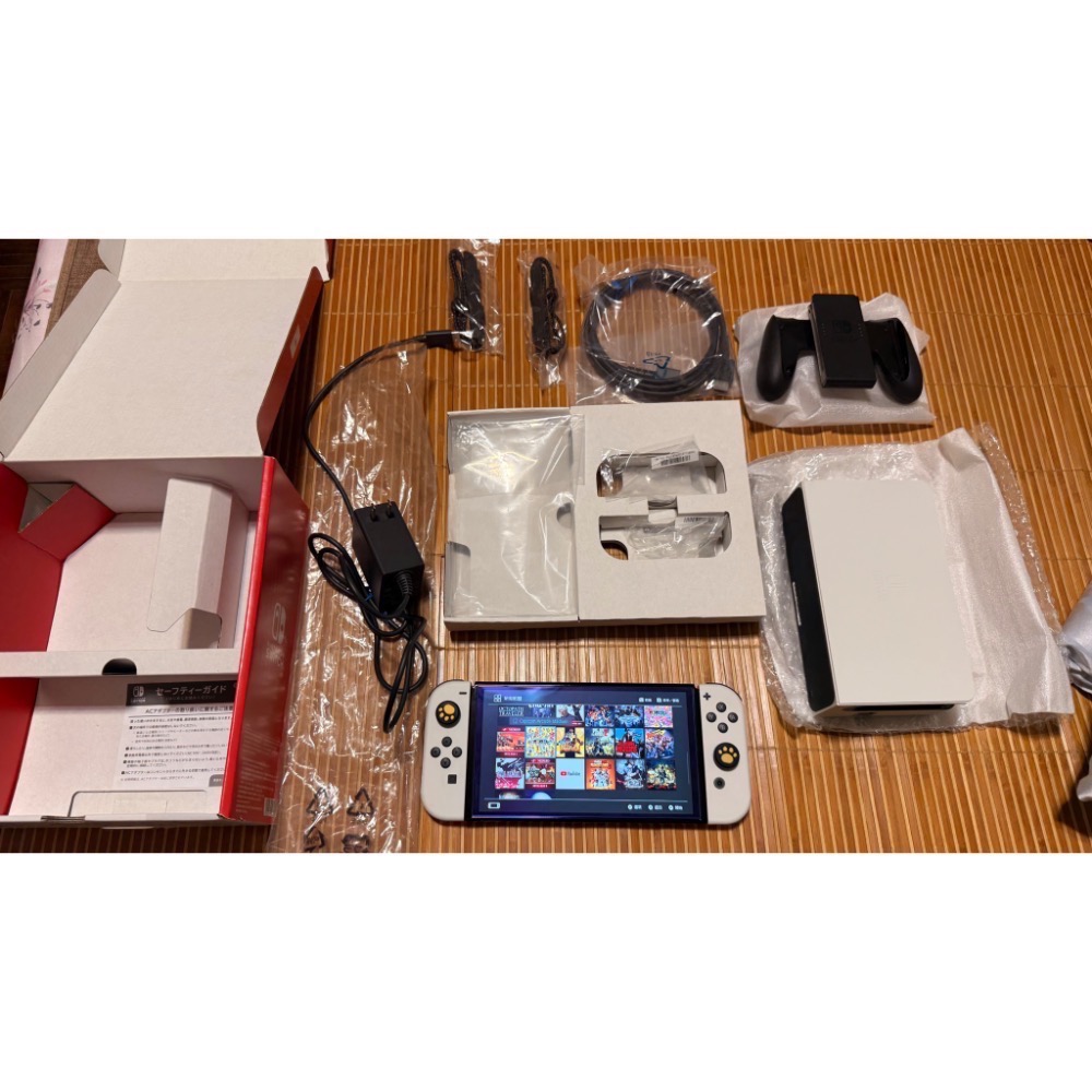 日版 NS NINTENDO Switch OLED 中古 二手-細節圖5