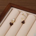 SUMMER 銀飾💫［925純銀］法式復古 美拉德色系耳飾 純銀耳環 純銀飾品-規格圖9