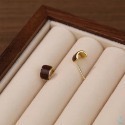 SUMMER 銀飾💫［925純銀］法式復古 美拉德色系耳飾 純銀耳環 純銀飾品-規格圖9