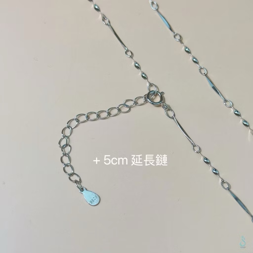 SUMMER 銀飾💫［925純銀］單項鍊 純銀項鍊 盒子鏈 O字鏈  元寶鏈 蛇骨鏈 瓜子鍊-細節圖8