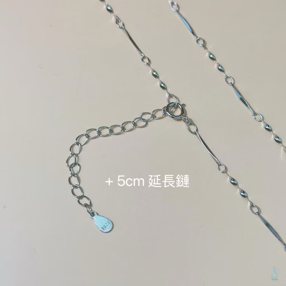 SUMMER 銀飾💫［925純銀］單項鍊 純銀項鍊 盒子鏈 O字鏈  元寶鏈 蛇骨鏈 瓜子鍊-細節圖7
