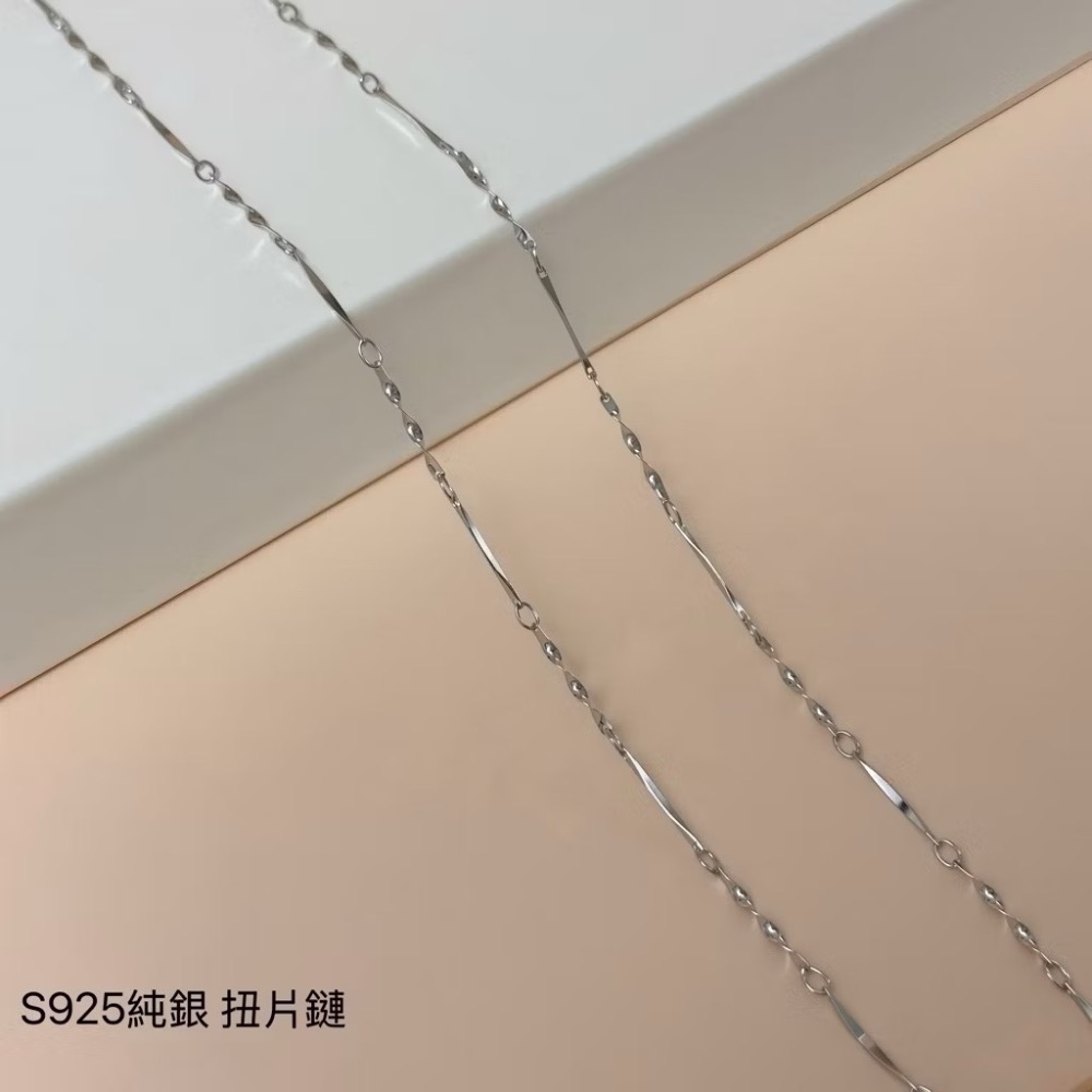 SUMMER 銀飾💫［925純銀］單項鍊 純銀項鍊 盒子鏈 O字鏈  元寶鏈 蛇骨鏈 瓜子鍊-規格圖9