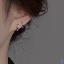 SUMMER韓 銀飾💫［925純銀］鑽辮耳扣 純銀耳扣 純銀耳環-規格圖9