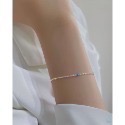SUMMER 銀飾💫［925純銀］韓星IU同款 迷你彩球項鍊 短項鏈 小彩球腳鏈 純銀項鍊 純銀腳鏈-規格圖9