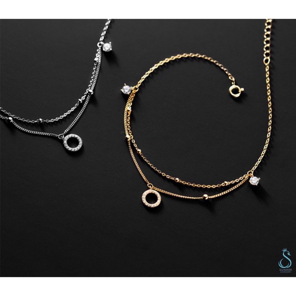 SUMMER 銀飾💫［925純銀］古典波希米亞風情腳鏈 純銀腳鏈-細節圖3