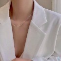 SUMMER 銀飾💫［925純銀］輕奢波光閃鏈 百搭鎖骨項鏈 手鏈 純銀項鏈 純銀手鏈-規格圖9