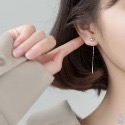SUMMER 銀飾💫［925純銀］亮面愛心耳線 純銀耳環-規格圖9
