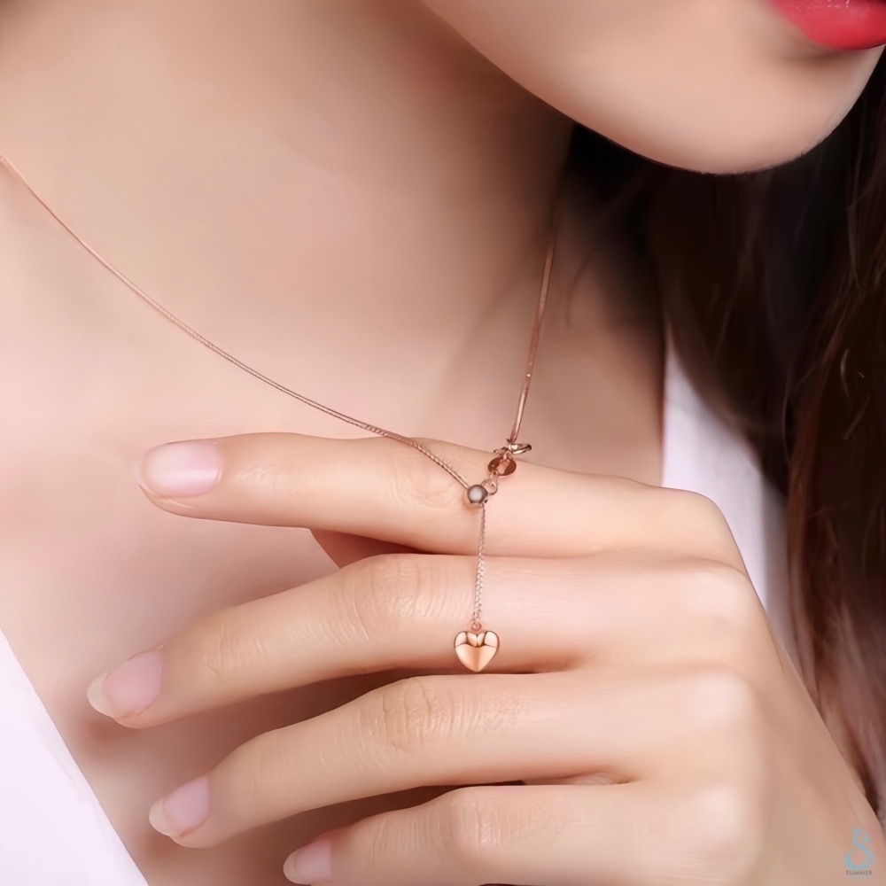 SUMMER 銀飾💫［925純銀］可調式蕭邦鏈 純銀項鍊 淨鍊 單項鍊 耐用不易斷 純銀飾品-細節圖3