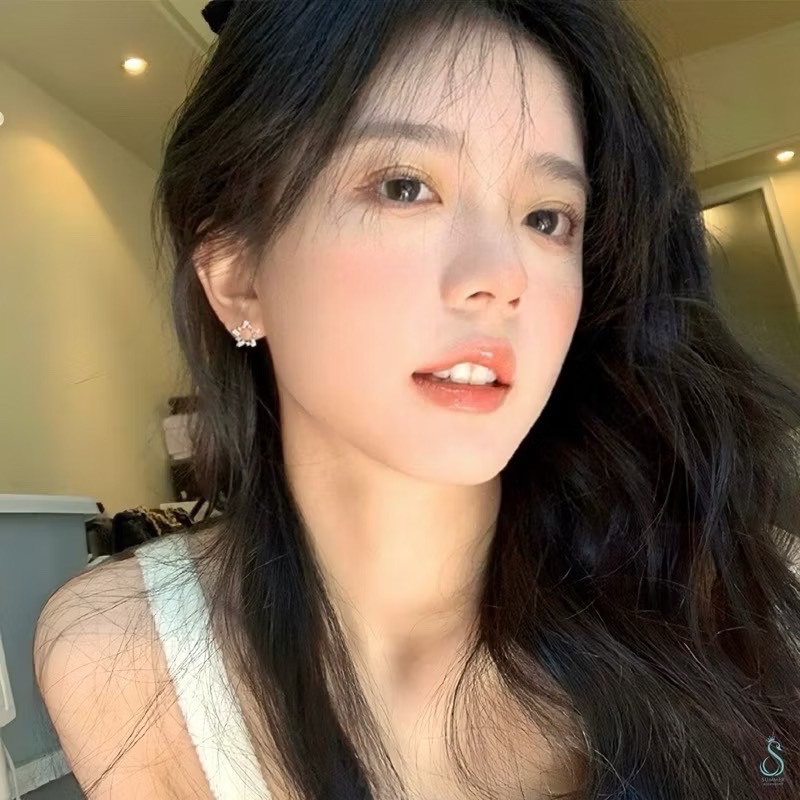 SUMMER 銀飾💫［925純銀］晶璨星芒 純銀耳環 星星耳環 純銀飾品-細節圖4