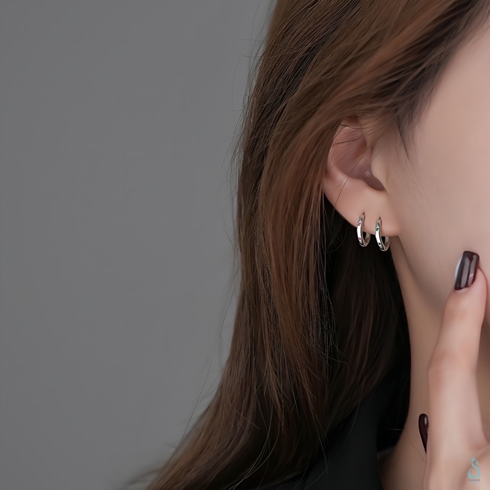 SUMMER 銀飾💫［999足銀］<幸運光譜>色彩能量耳環 健康/心靈 /財富/助運/愛情 易扣式耳扣耳環 純銀耳環-細節圖6