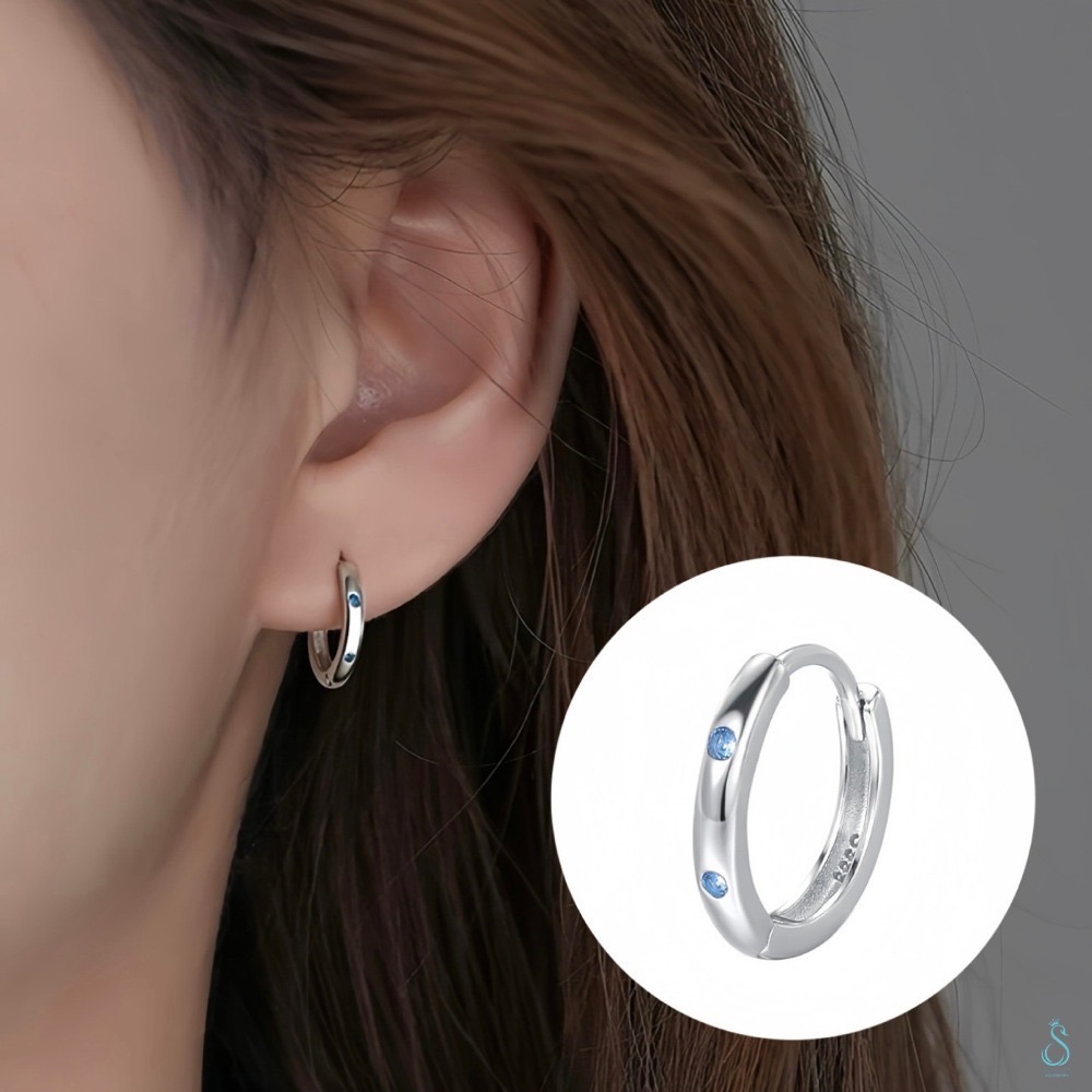 SUMMER 銀飾💫［999足銀］<幸運光譜>色彩能量耳環 健康/心靈 /財富/助運/愛情 易扣式耳扣耳環 純銀耳環-規格圖7