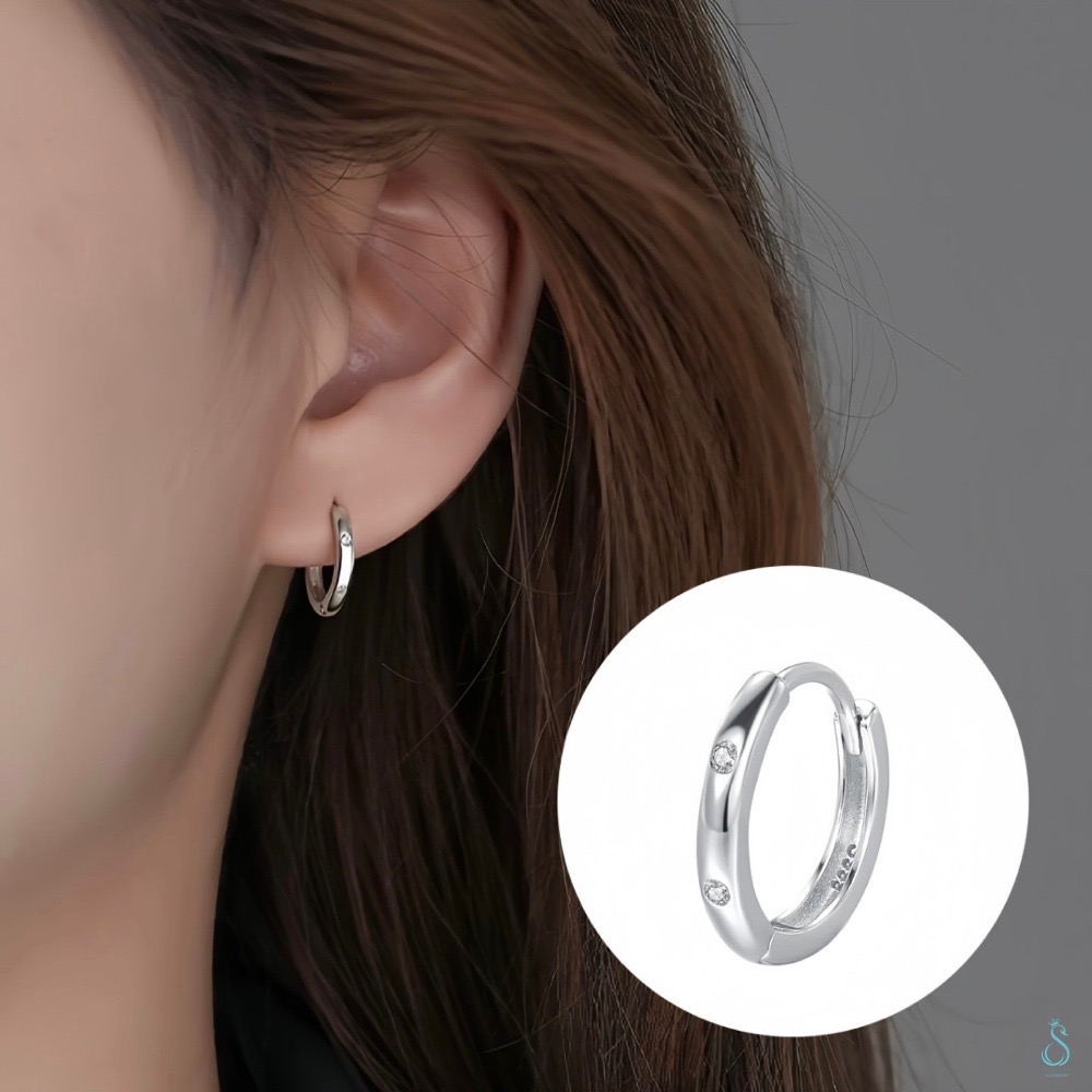 SUMMER 銀飾💫［999足銀］<幸運光譜>色彩能量耳環 健康/心靈 /財富/助運/愛情 易扣式耳扣耳環 純銀耳環-規格圖7