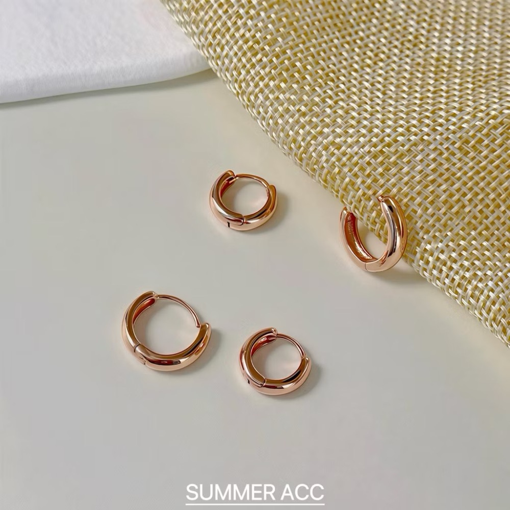 玫瑰金色/面寬3.5mm