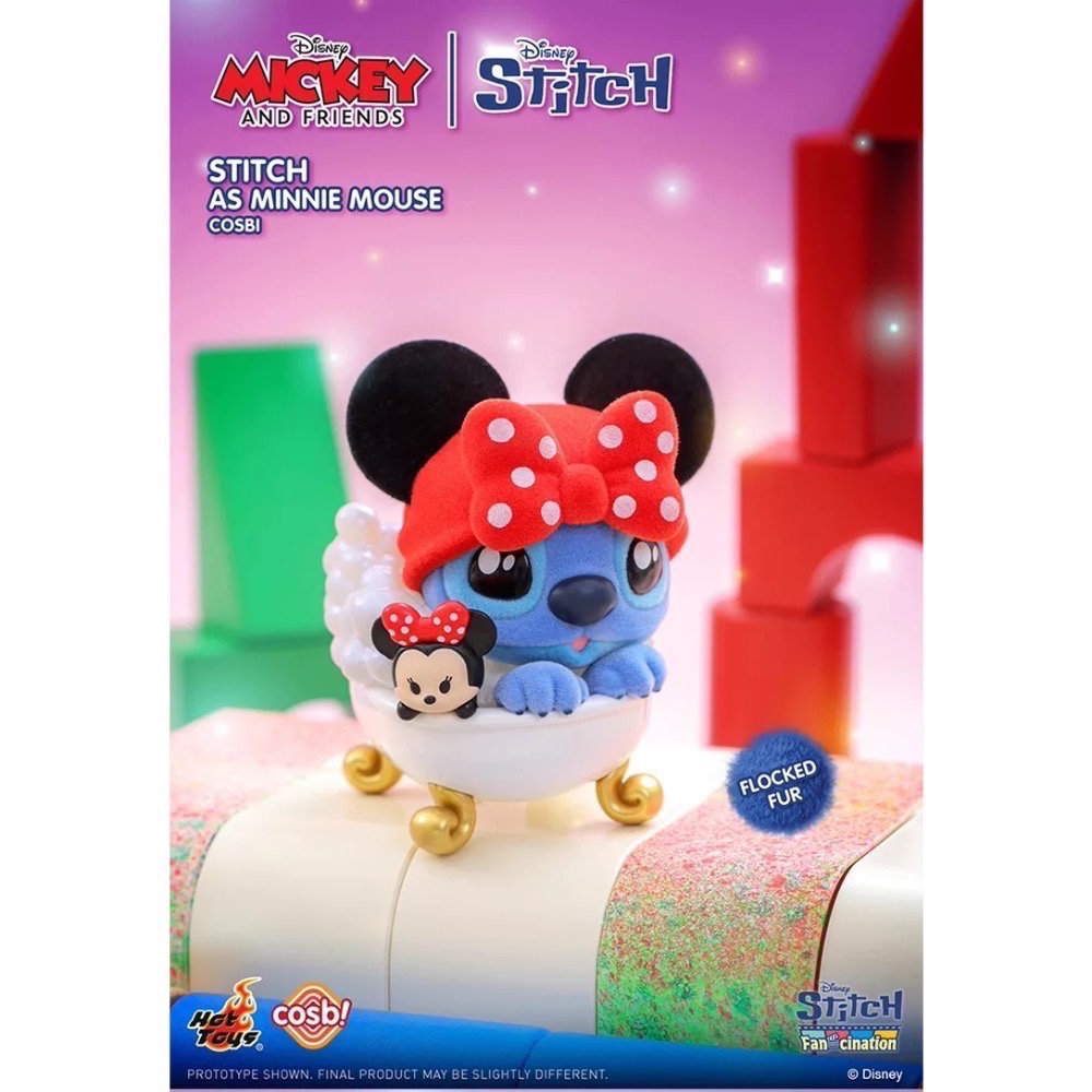 HOT TOYS史迪奇狂熱系列米奇與好友盲盒 一中盒-細節圖5