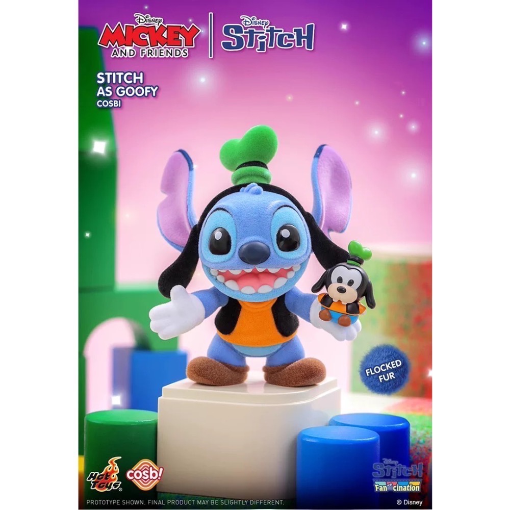 HOT TOYS史迪奇狂熱系列米奇與好友盲盒 一中盒-細節圖6