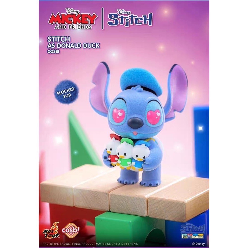 HOT TOYS史迪奇狂熱系列米奇與好友盲盒 一中盒-細節圖7