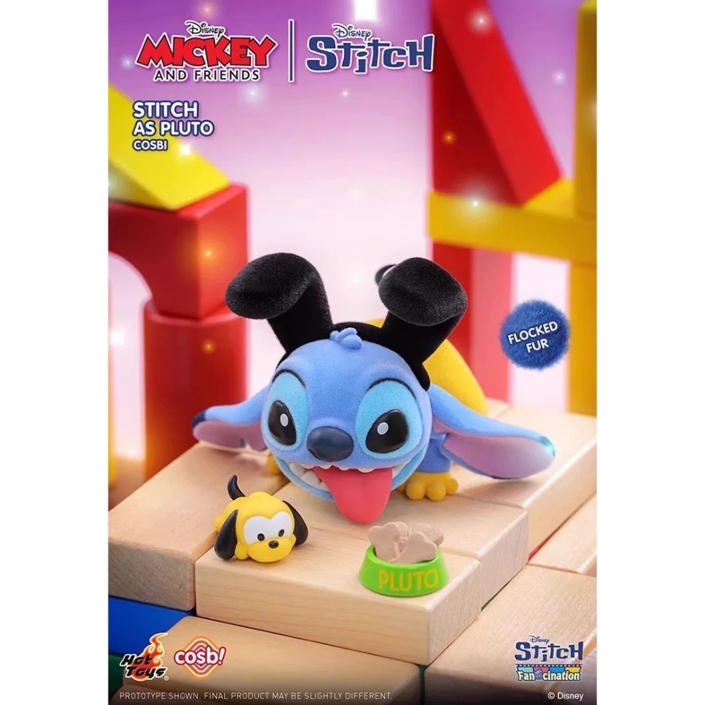 HOT TOYS史迪奇狂熱系列米奇與好友盲盒 一中盒-細節圖8