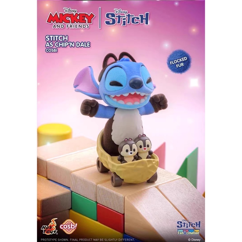 HOT TOYS史迪奇狂熱系列米奇與好友盲盒 一中盒-細節圖9