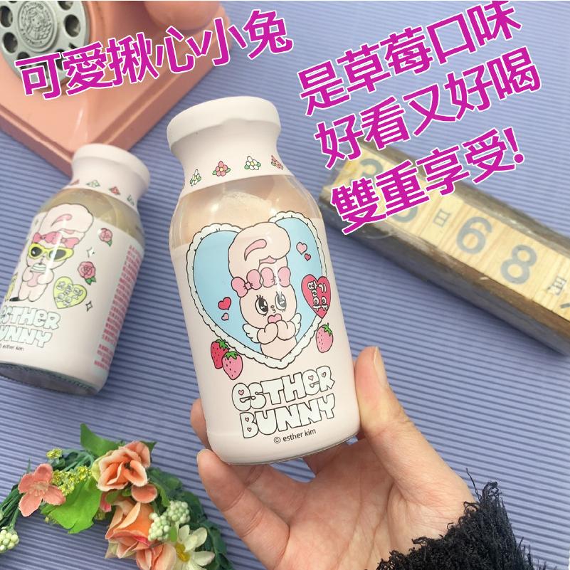 【KIMIS批發團購】艾絲樂 小兔 牛奶 聯名 草莓牛奶 巧克力牛奶 200ml/瓶-細節圖3