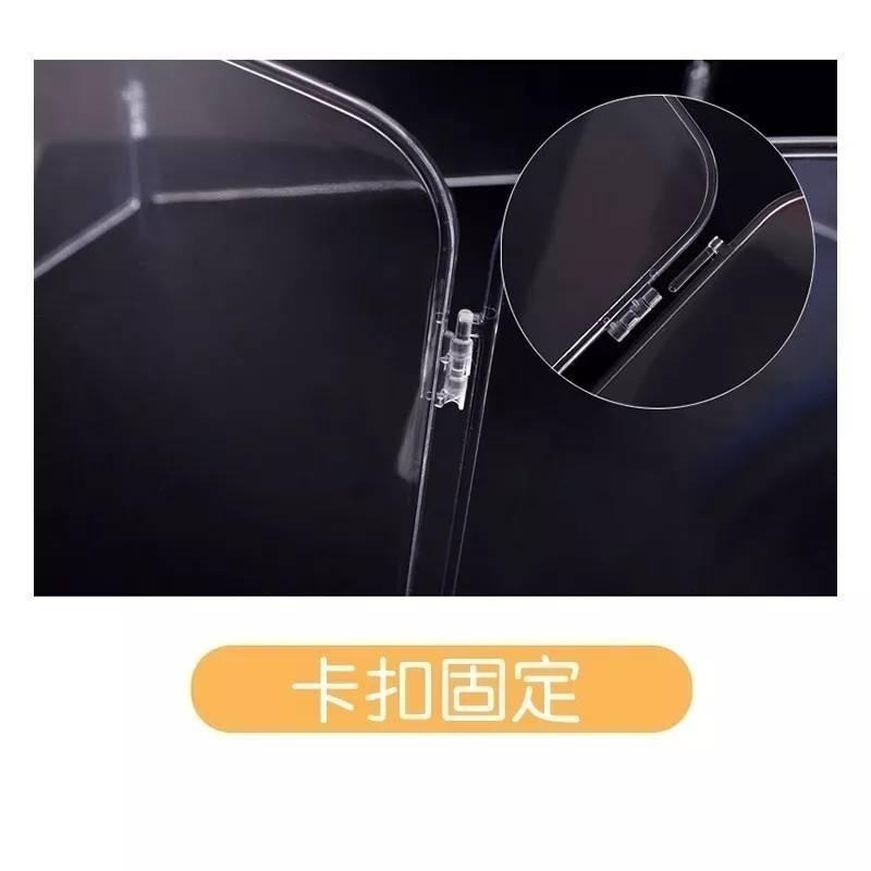 小寵放風圍欄 DIY透明塑膠圍欄 倉鼠玩具 放風圍欄 寵物圍欄 圍籠 兔龍貓天竺鼠刺蝟蜜袋鼯黃金鼠 典贊創意-細節圖3