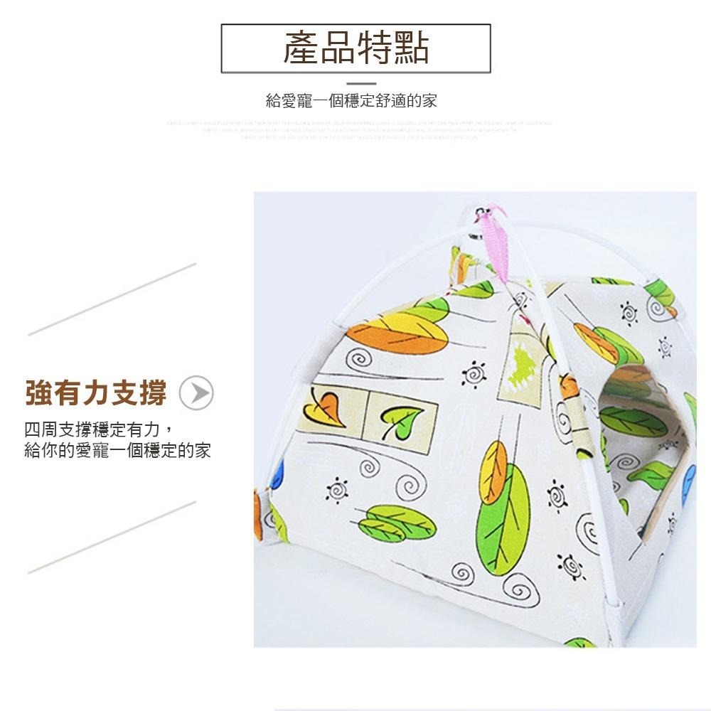 鳥寶防風帆布帳篷 - 附贈雙面布墊 鸚鵡帳蓬 鳥帳棚 鸚鵡棉窩 鸚鵡吊床 鳥三角窩 鳥床 鳥用品 鳥窩 鳥房子 鸚鵡用品-細節圖3