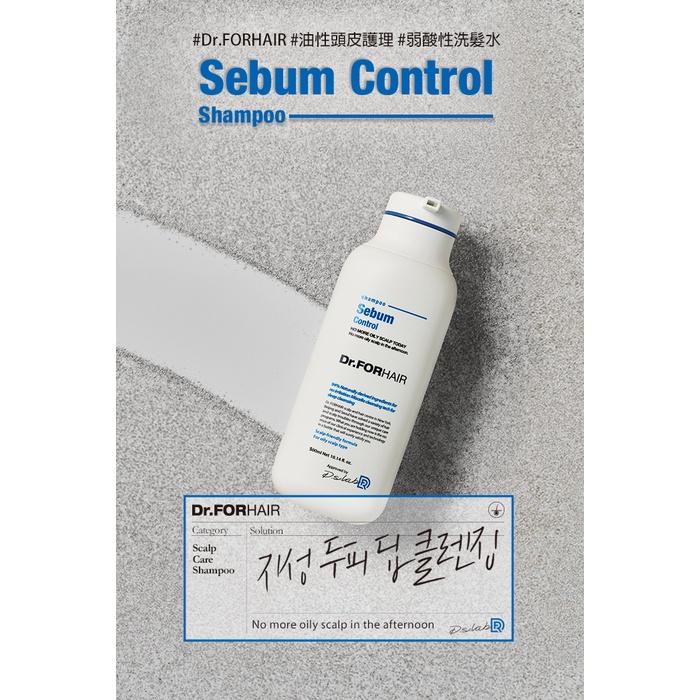 Dr.FORhair Folligen 豐盈控油去屑洗髮乳 頭皮角質護理洗髮 500ml-細節圖2