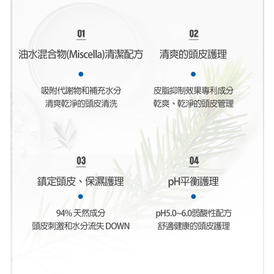 Dr.FORhair Folligen 豐盈控油去屑洗髮乳 頭皮角質護理洗髮 500ml-細節圖8