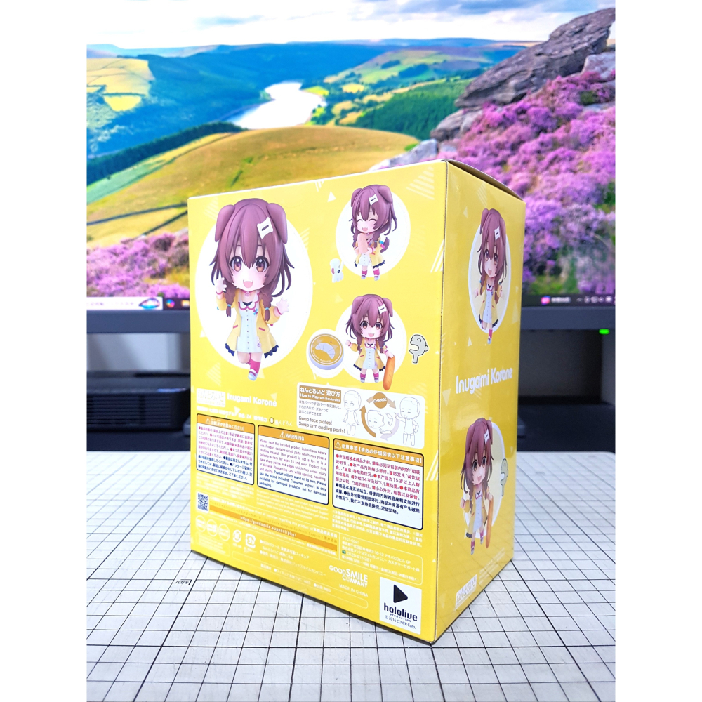 [長夜餘火]免運 現貨24小時出貨 GSC 黏土人 戌神沁音 1861 hololive 代理版 全新-細節圖2