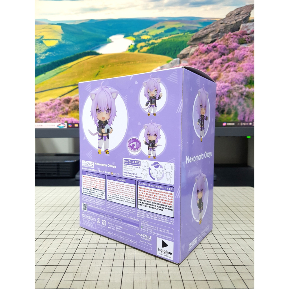 [長夜餘火]免運 現貨24小時出貨 GSC 黏土人 貓又小粥 1860 hololive 代理版 全新-細節圖2