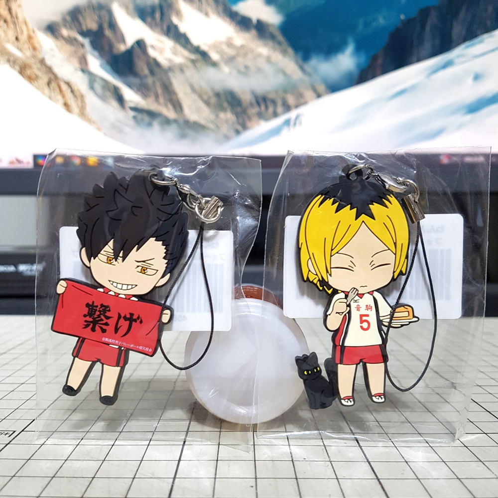 [長夜餘火]免運 現貨24小時出貨 日版 GSC 黏土人 黑尾鐵朗 第二隊服、孤爪研磨 第二隊服 排球少年!! 吊飾特典-細節圖8