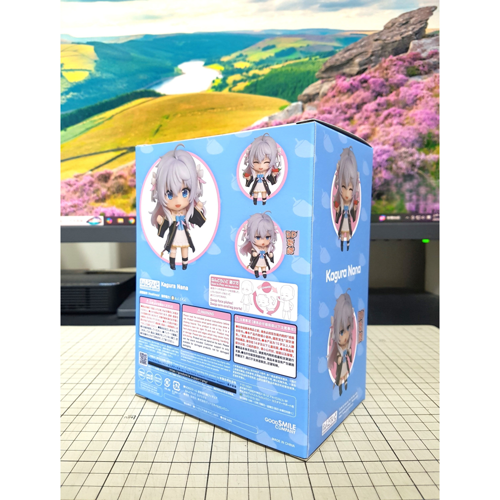 [長夜餘火]免運 現貨24小時出貨 GSC 黏土人 神樂七奈 Vtuber 1763 代理版 全新-細節圖2